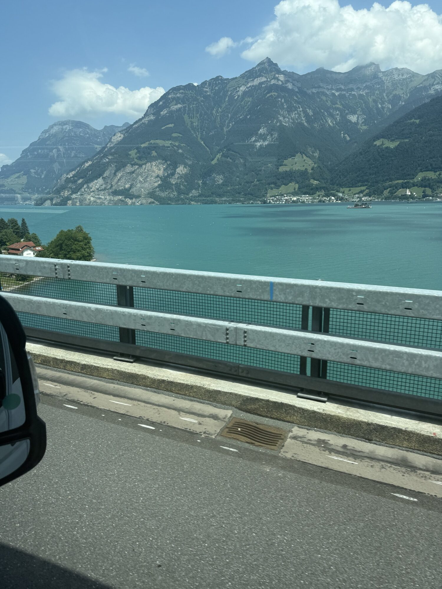 The turquoise lake after the Gotthard