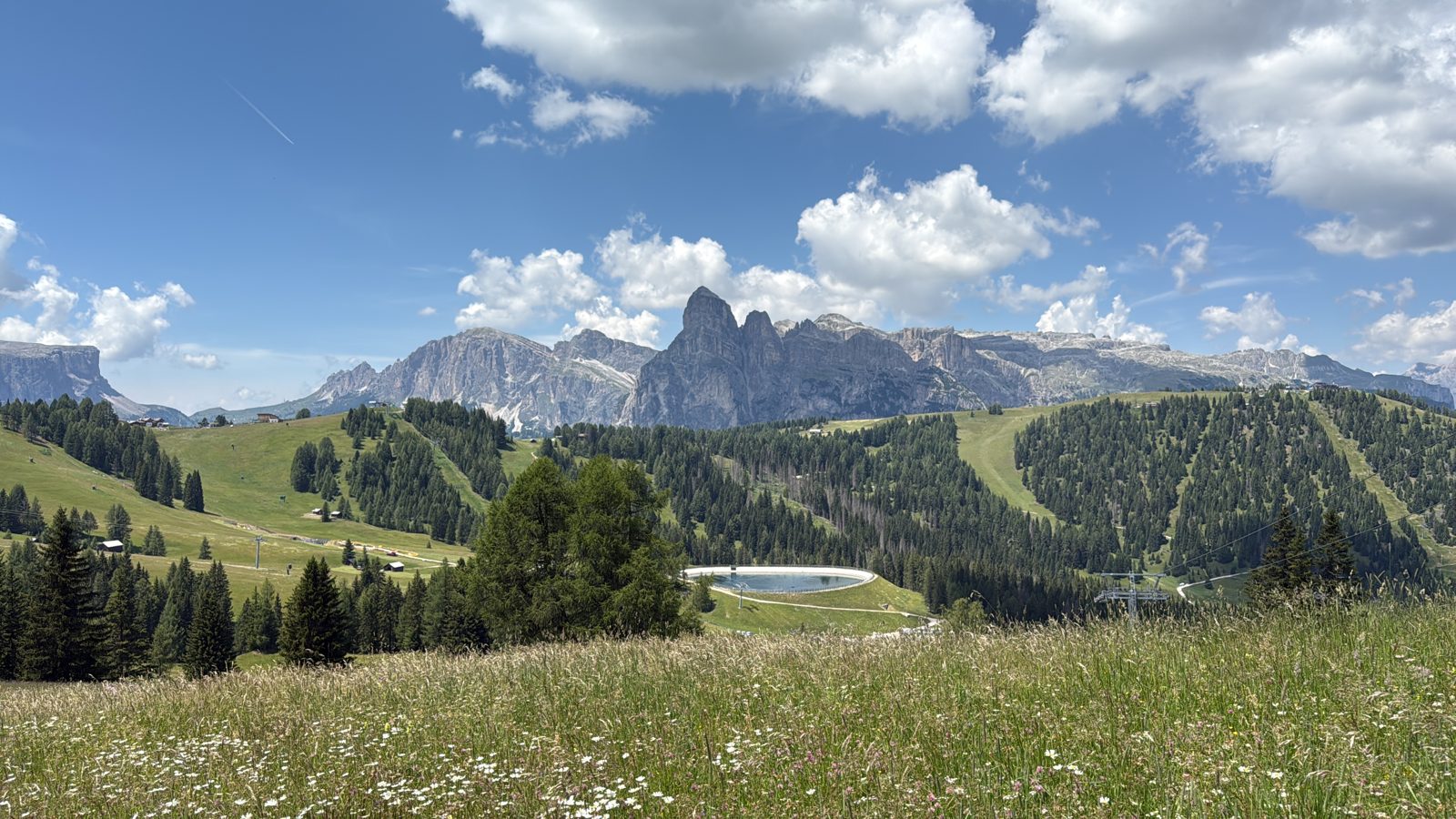 the view from Piz Sorega